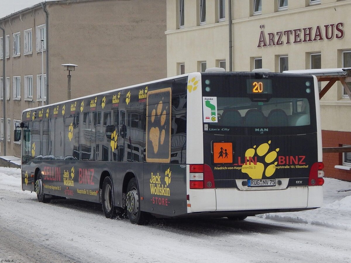 MAN Lion's City der VVR in Sassnitz.
