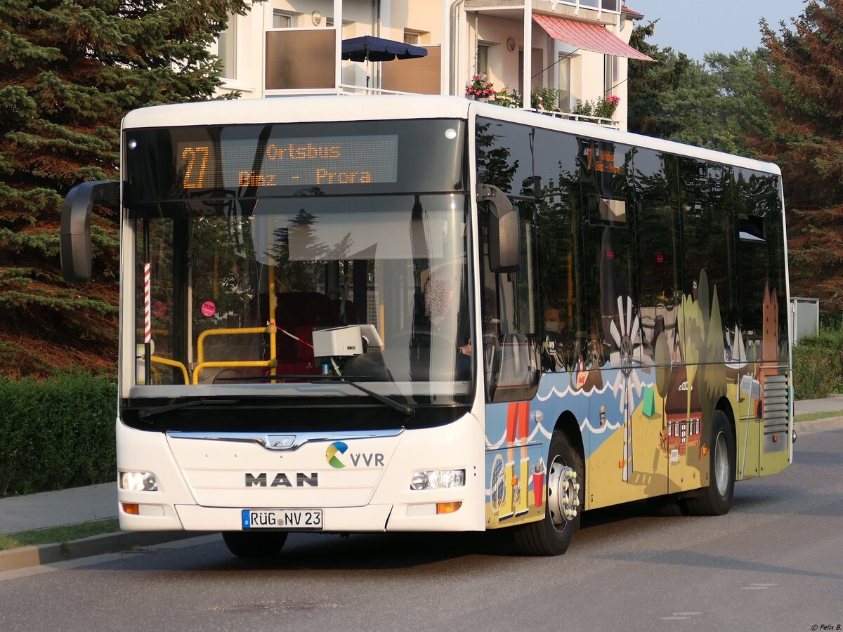 MAN Lion's City/Caetano der VVR in Binz.