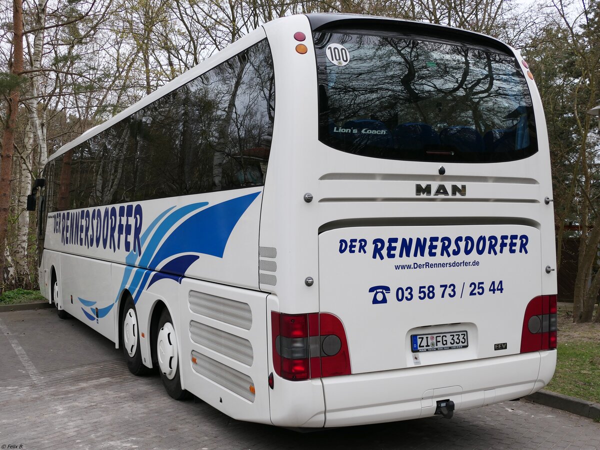MAN Lion's Coach von Der Rennersdorfer aus Deutschland in Binz. 