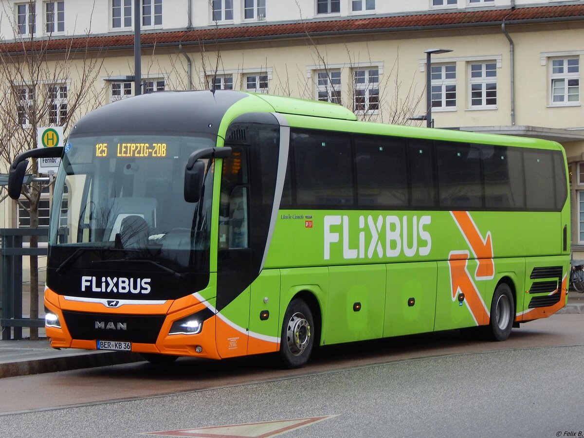 MAN Lion's Coach von FlixBus/Karsten Brust aus Deutschland in Binz. 