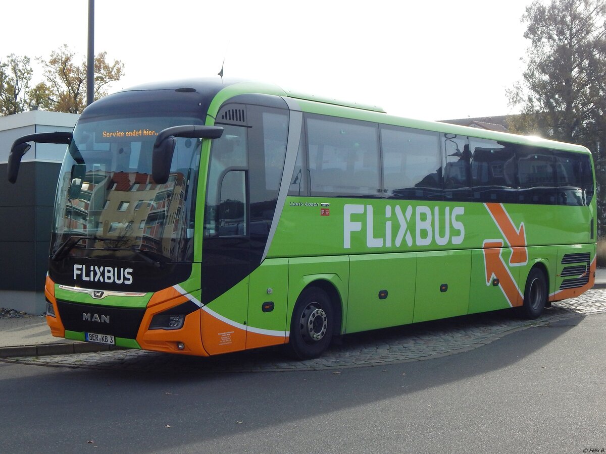 MAN Lion's Coach von FlixBus/Karsten Brust aus Deutschland in Binz.