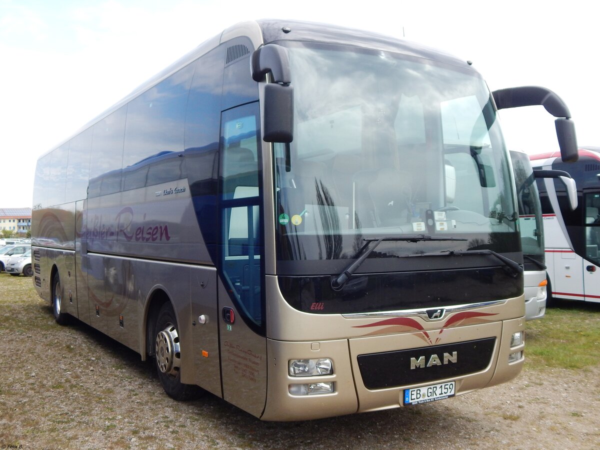 MAN Lion's Coach von Geißler-Reisen aus Deutschland in Sassnitz.