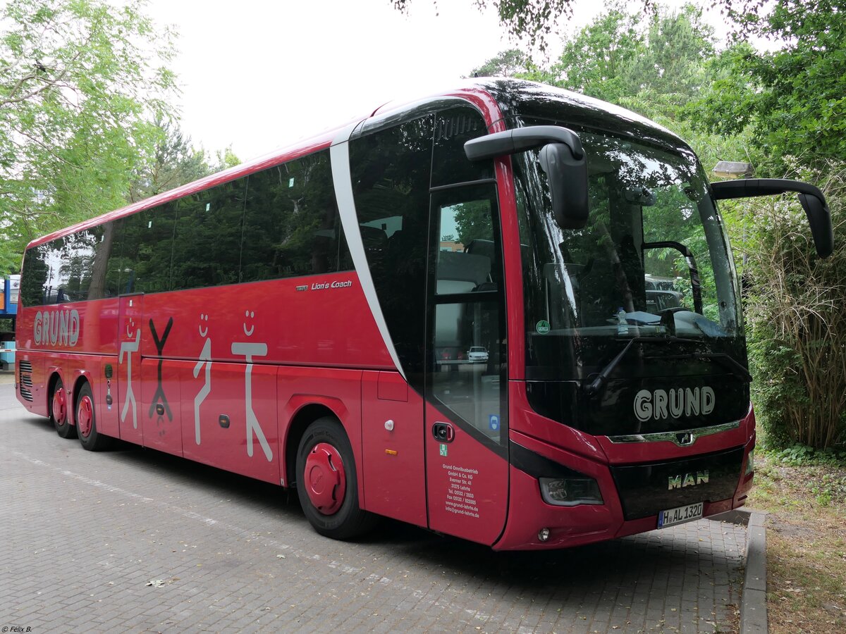 MAN Lion's Coach von Grund aus Deutschland in Binz.