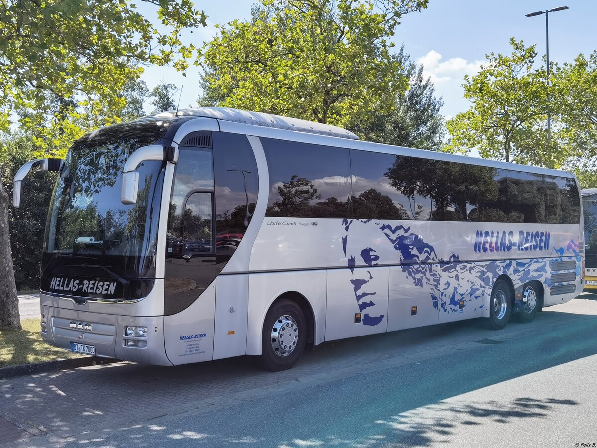 MAN Lion's Coach von Hellas-Reisen aus Deutschland in Timmendorfer Strand.
