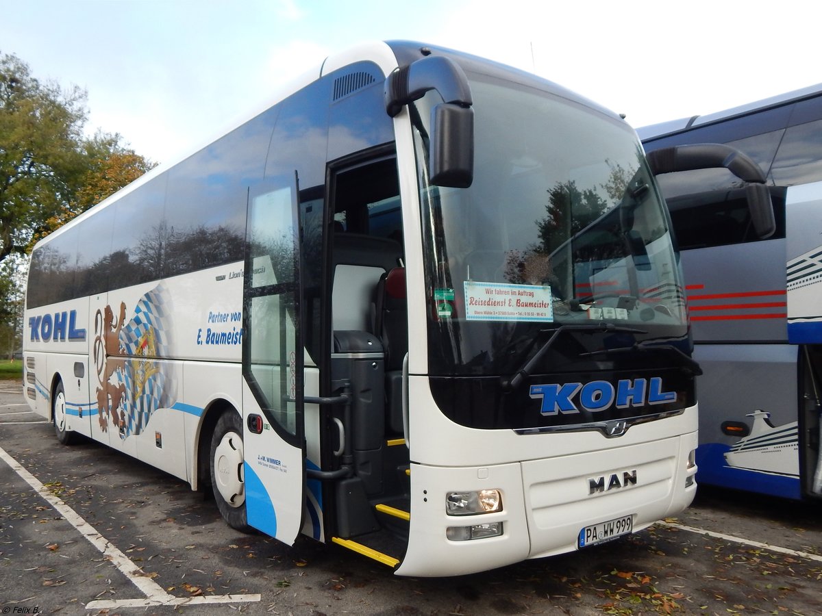 MAN Lion's Coach von Kohl aus Deutschland in Friedrichstadt. 