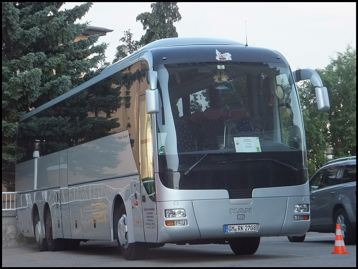 MAN Lion's Coach von Lindlarer Reisedienst aus Deutschland in Sassnitz.