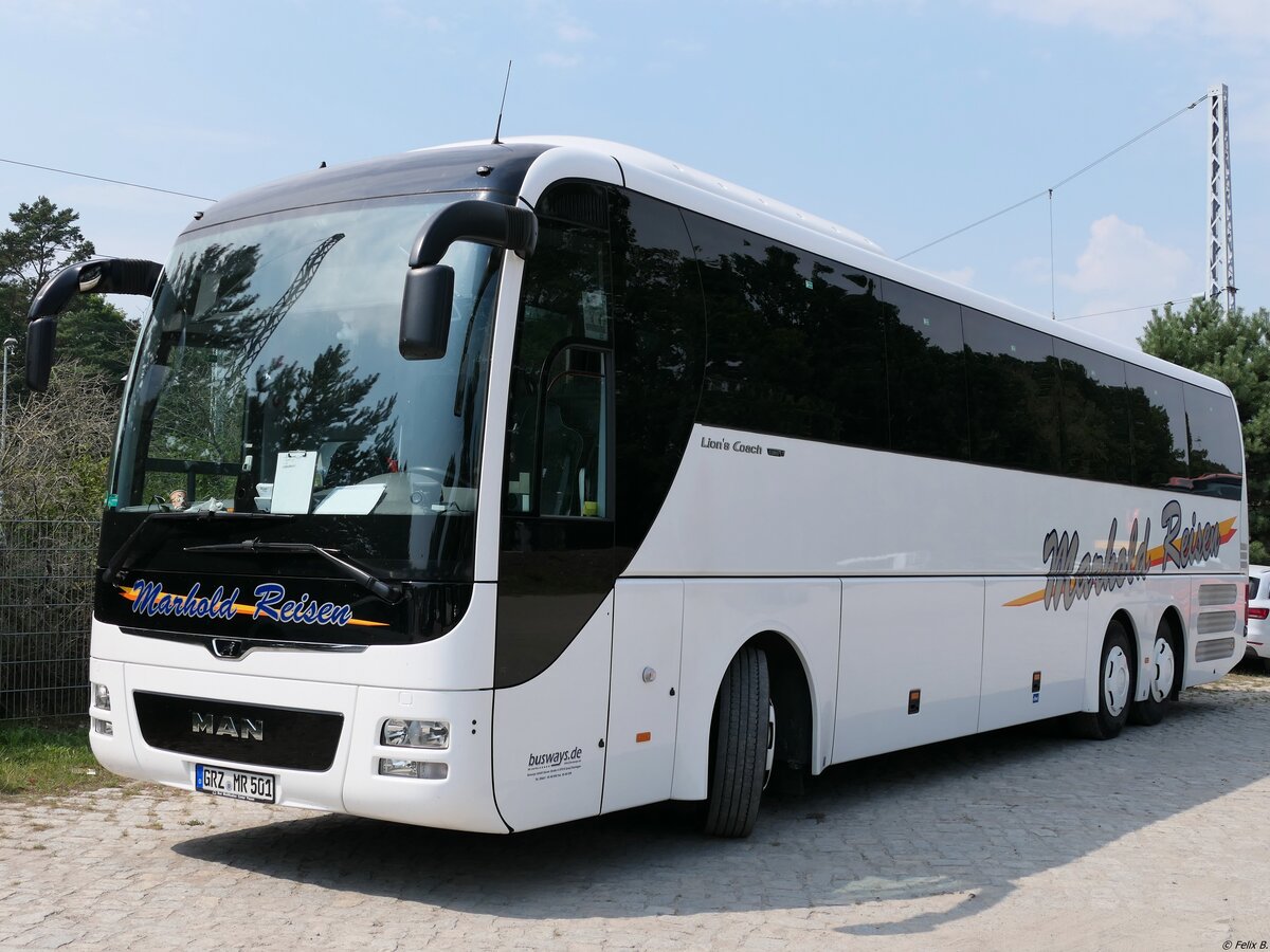 MAN Lion's Coach von Marhold Reisen aus Deutschland in Binz.