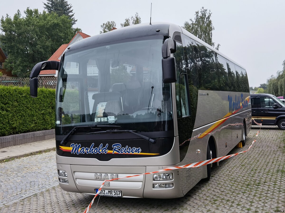 MAN Lion's Coach von Marhold Reisen aus Deutschland in Burg Stargard.