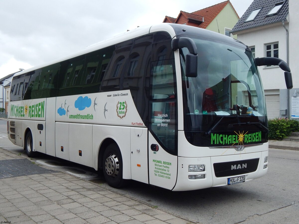 MAN Lion's Coach von Michael Reisen aus Deutschland in Neubrandenburg.