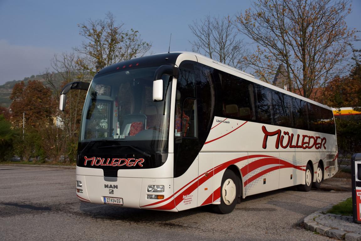 MAN Lion`s Coach von M�lleder Reisen aus �sterreich 09/2017 in Krems.
