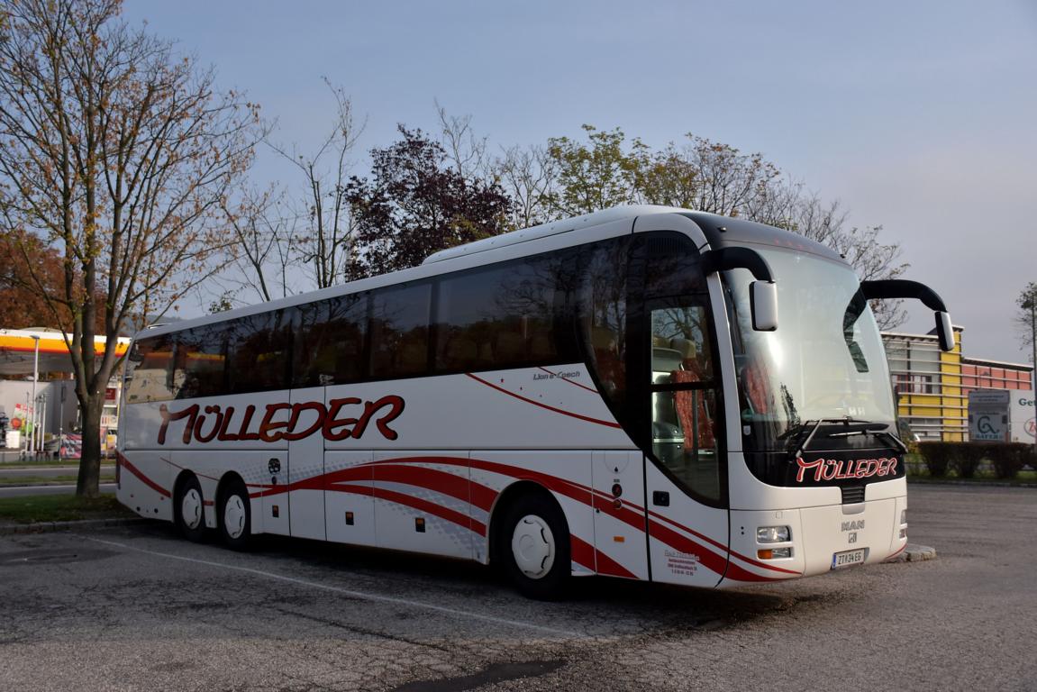 MAN Lion`s Coach von M�lleder Reisen aus �sterreich 09/2017 in Krems.