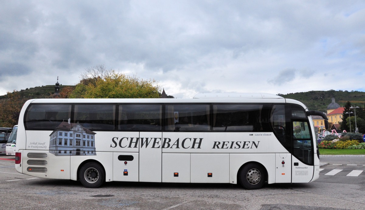 MAN LION`s COACH von SCHWEBACH Reisen/�sterreich im September 2013 in Krems.