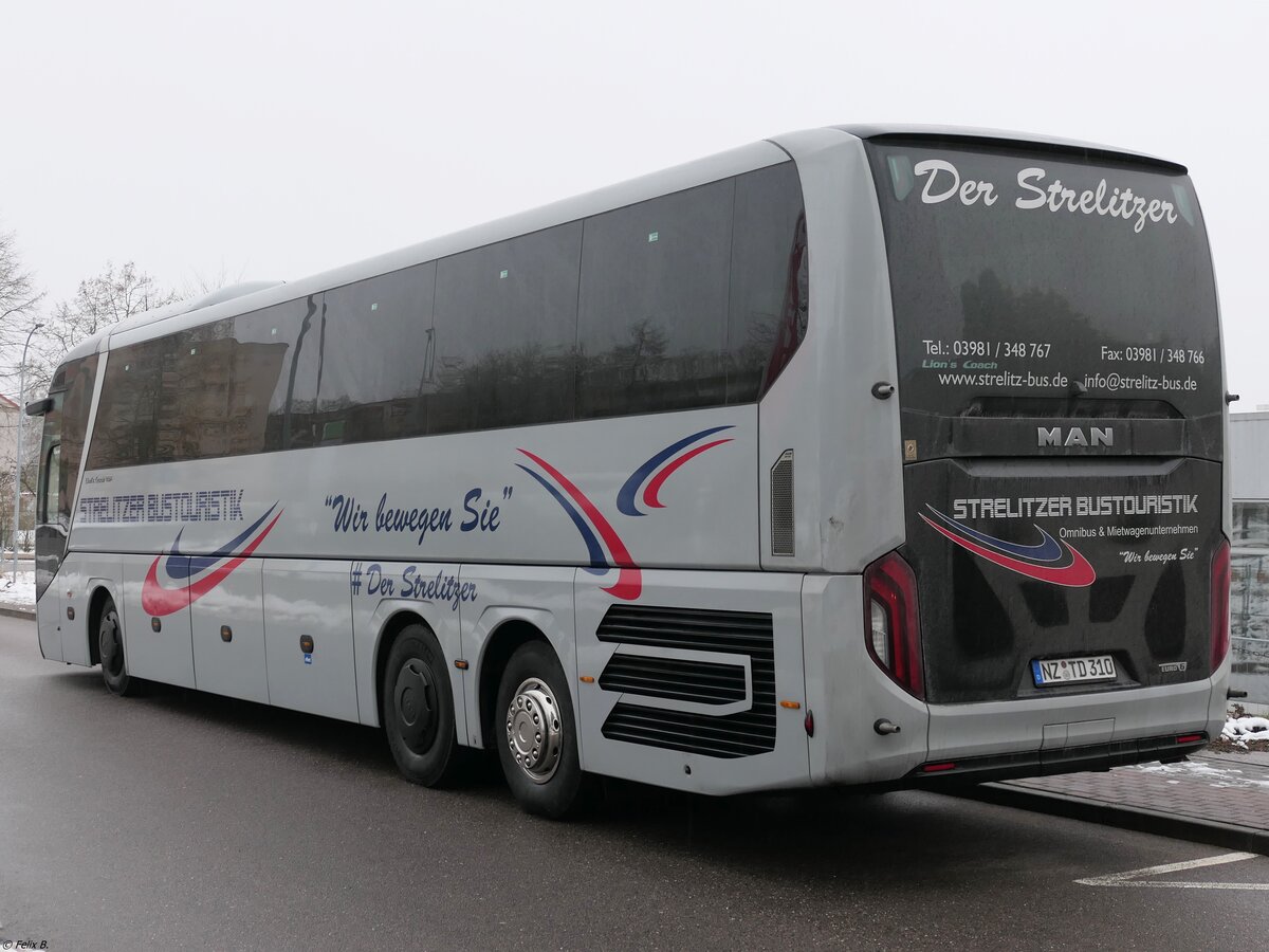 MAN Lion's Coach von Strelitzer Bustouristik aus Deutschland in Neustrelitz.