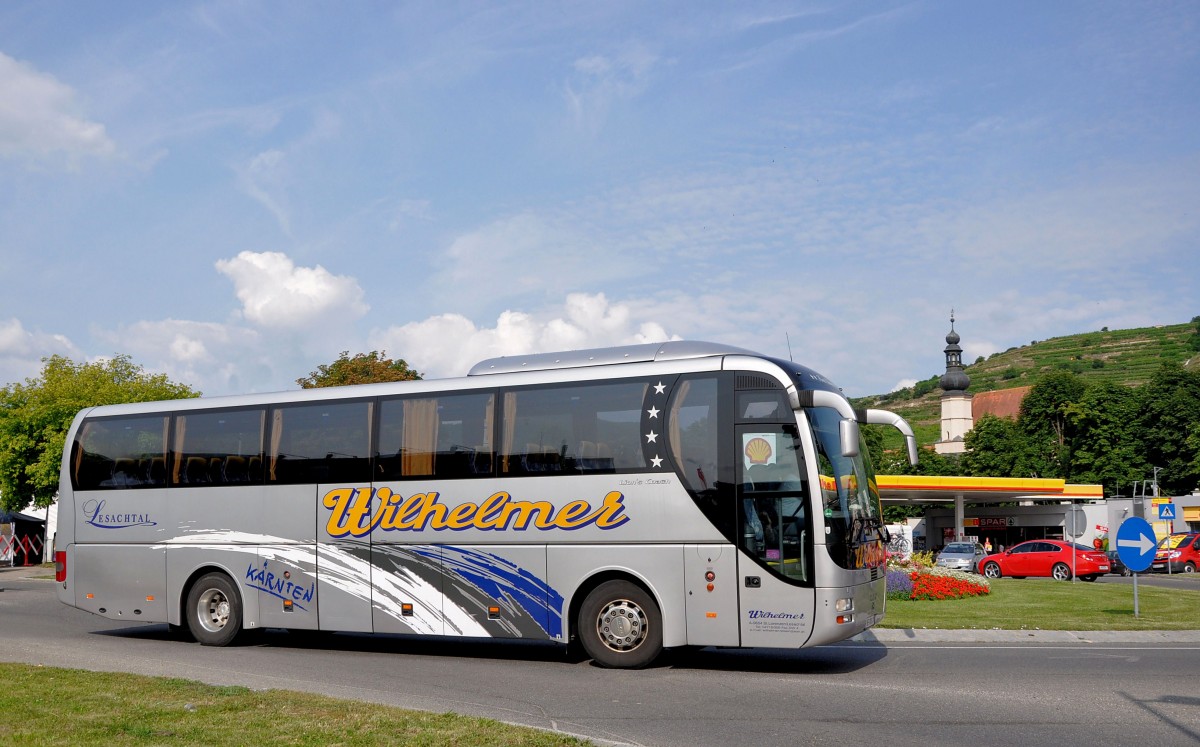 MAN LION`s COACH von WILHEMER Reisen / �sterreich im Juli 2013 in Krems unterwegs.