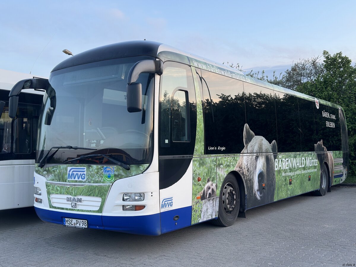 MAN Lion's Regio der MVVG in Waren. 