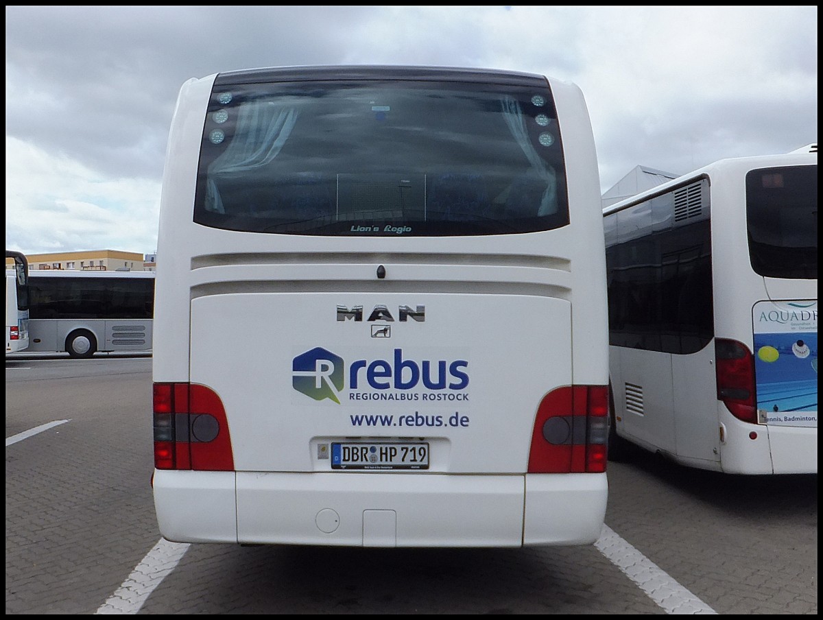 MAN Lion's Regio von Regionalbus Rostock in Rostock.