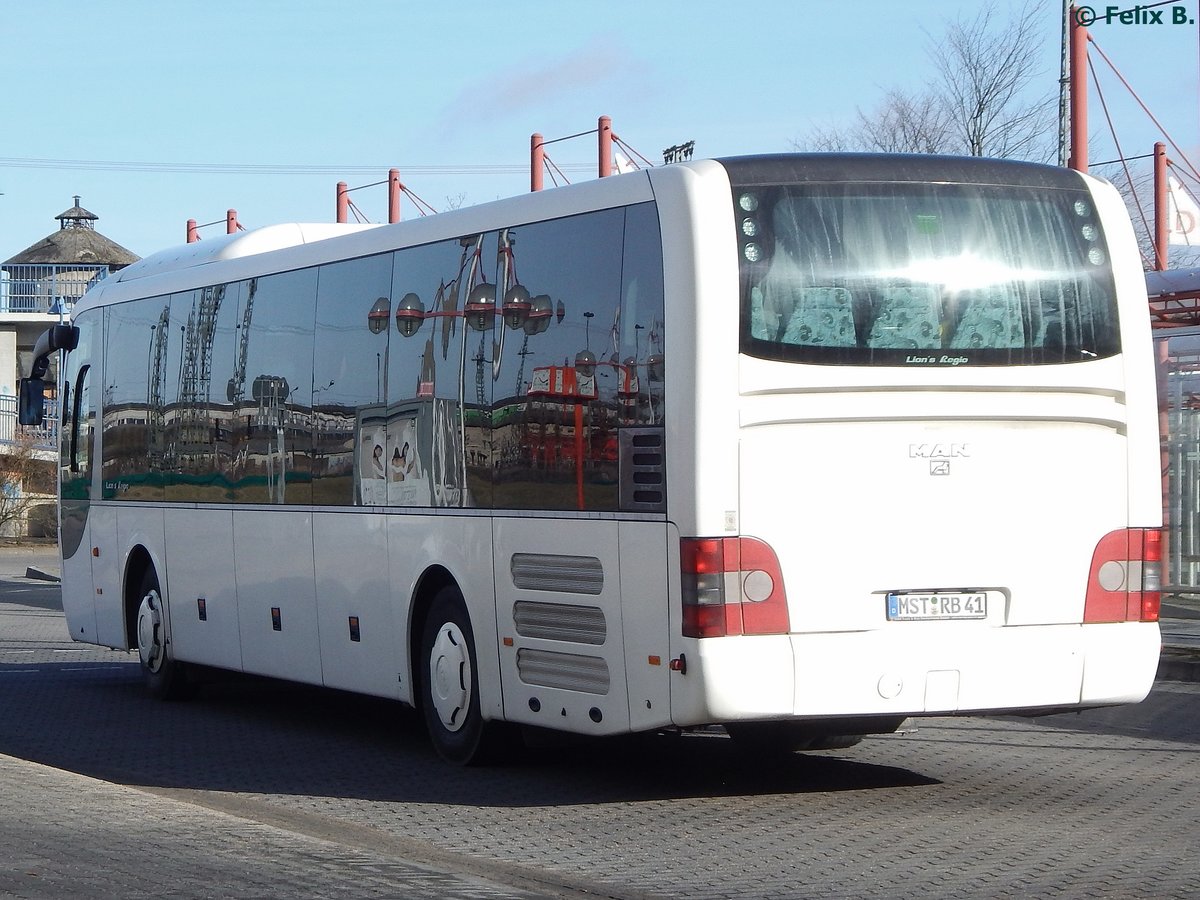 MAN Lion's Regio von Rohloff aus Deutschland in Neubrandenburg.