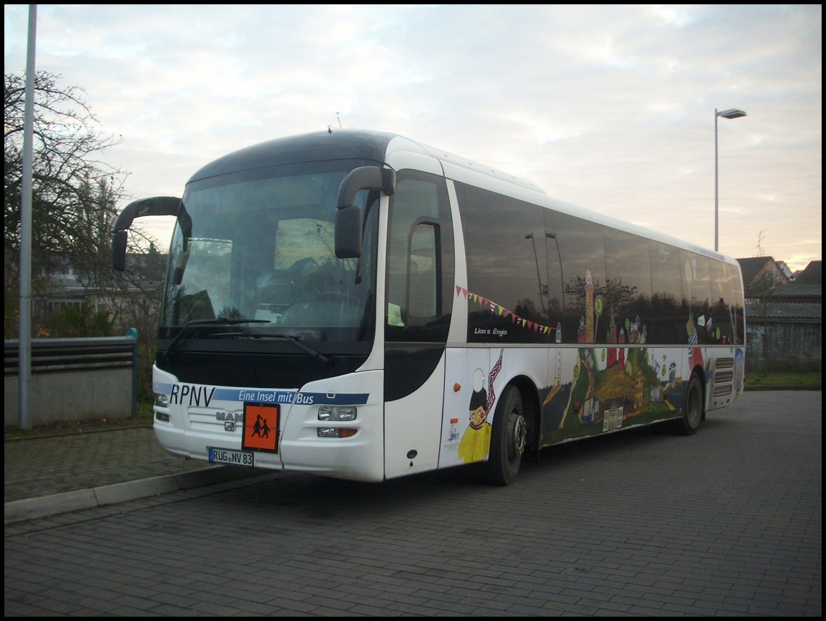 MAN Lion's Regio der RPNV in Bergen.
