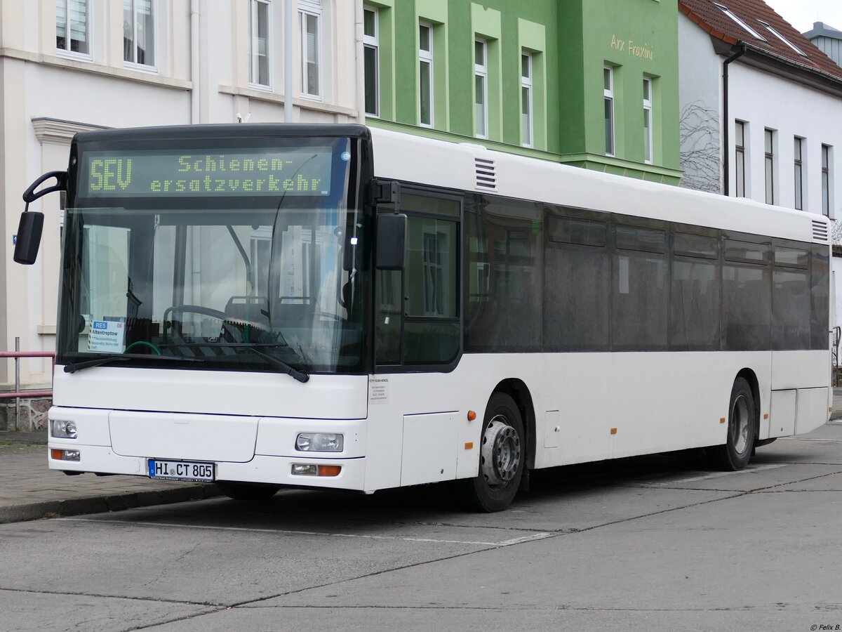 MAN Niederflurbus 2. Generation von City-Tours-Wenzel aus Deutschland in Neubrandenburg.
