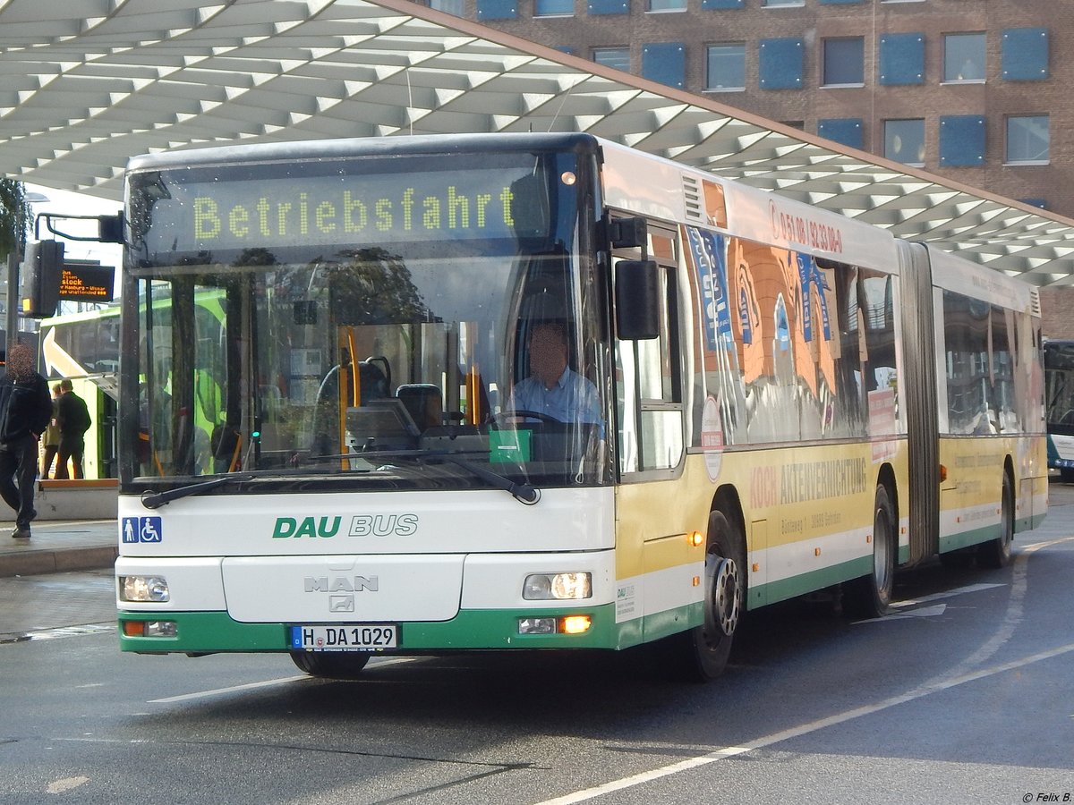MAN Niederflurbus 2. Generation von Dau Bus aus Deutschland in Hannover.