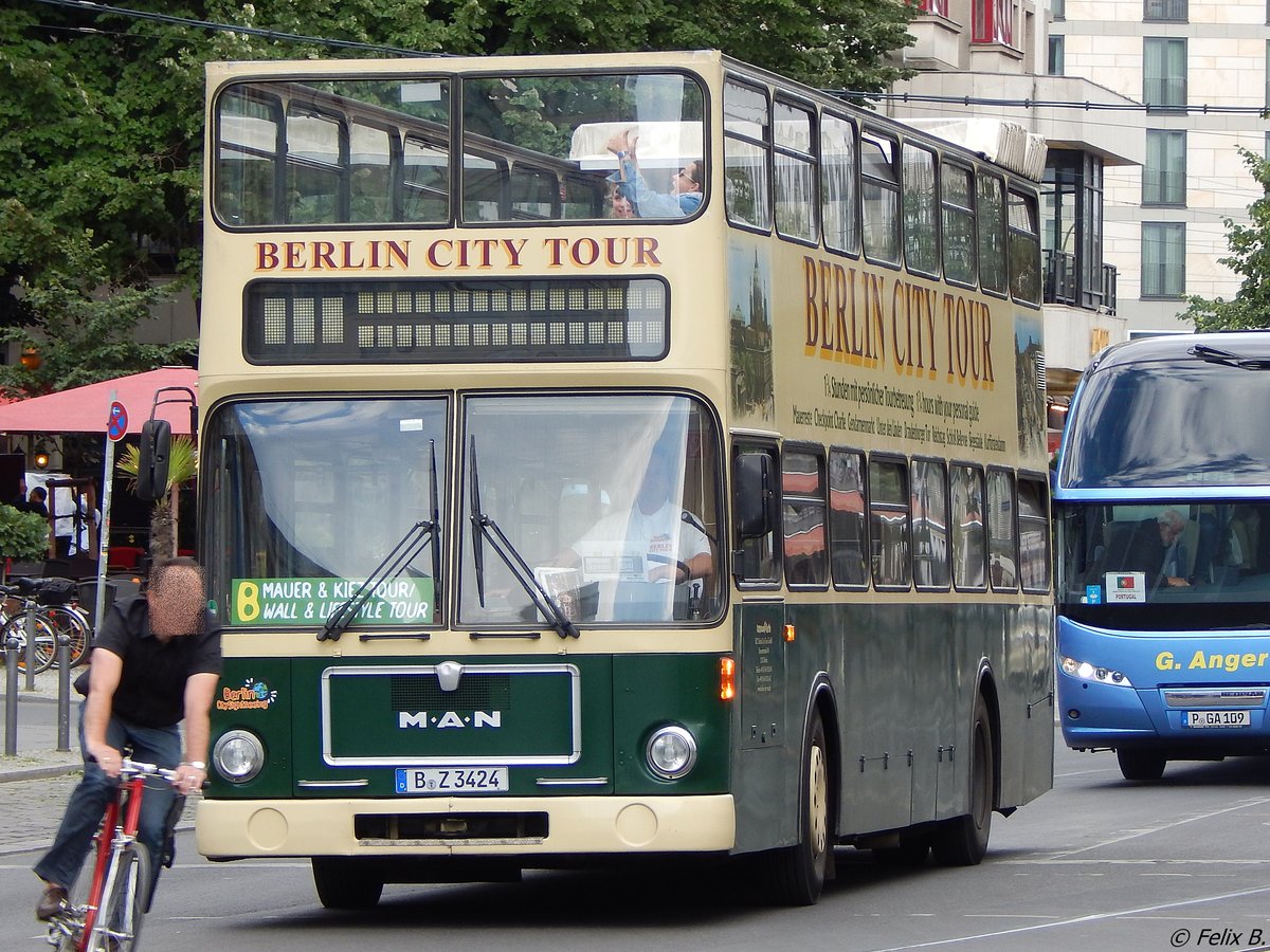 MAN SD 200 von Berlin City Tour in Berlin.