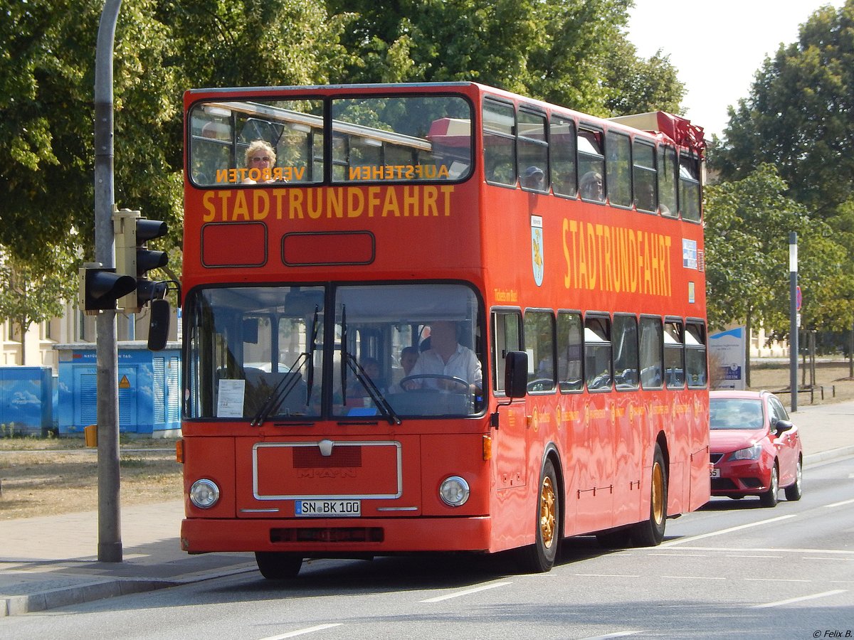 MAN SD 200 von Bus Kontor GmbH aus Deutschland in Schwerin. 