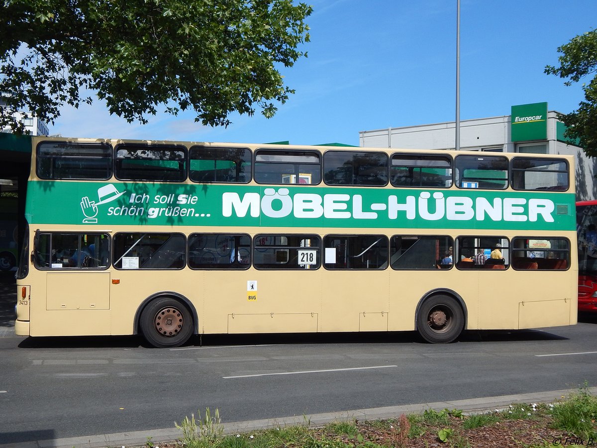MAN SD 200 von Traditionsbus GmbH Berlin aus Deutschland in Berlin.