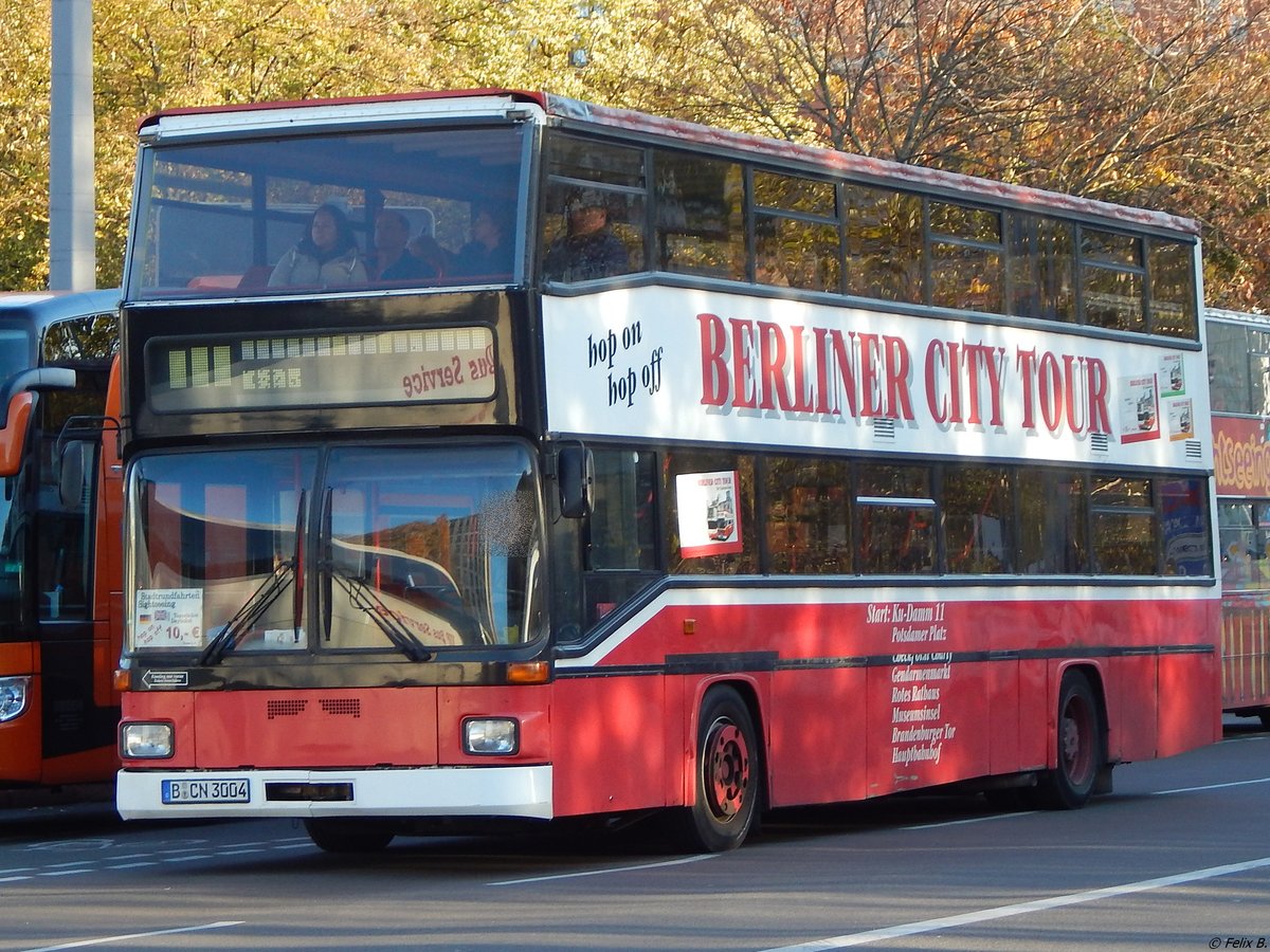 MAN SD 202 von Eick's Rundfahrten Berlin aus Deutschland in Berlin. 