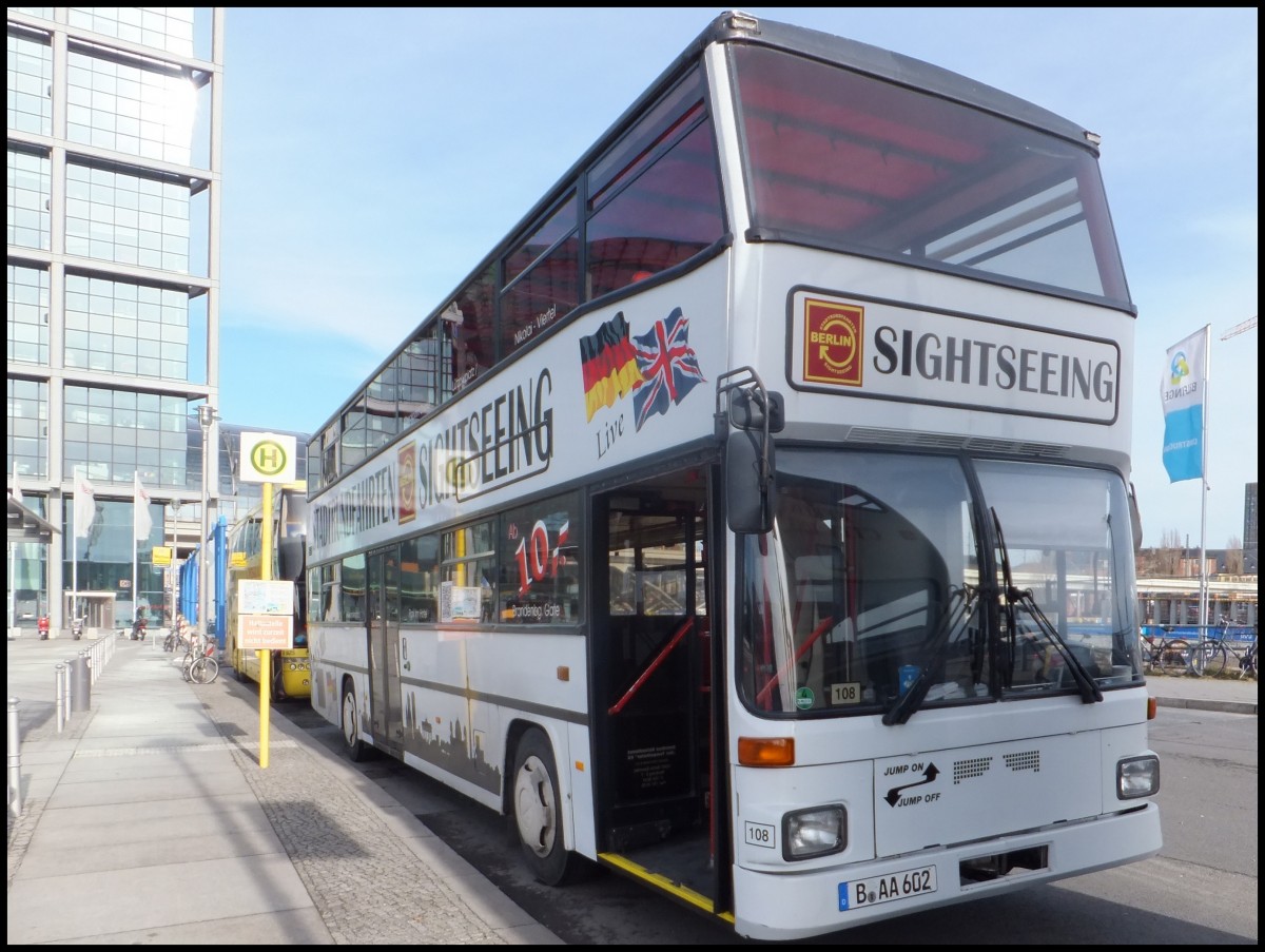 MAN SD 202 vom Sightseeing Berlin in Berlin.
