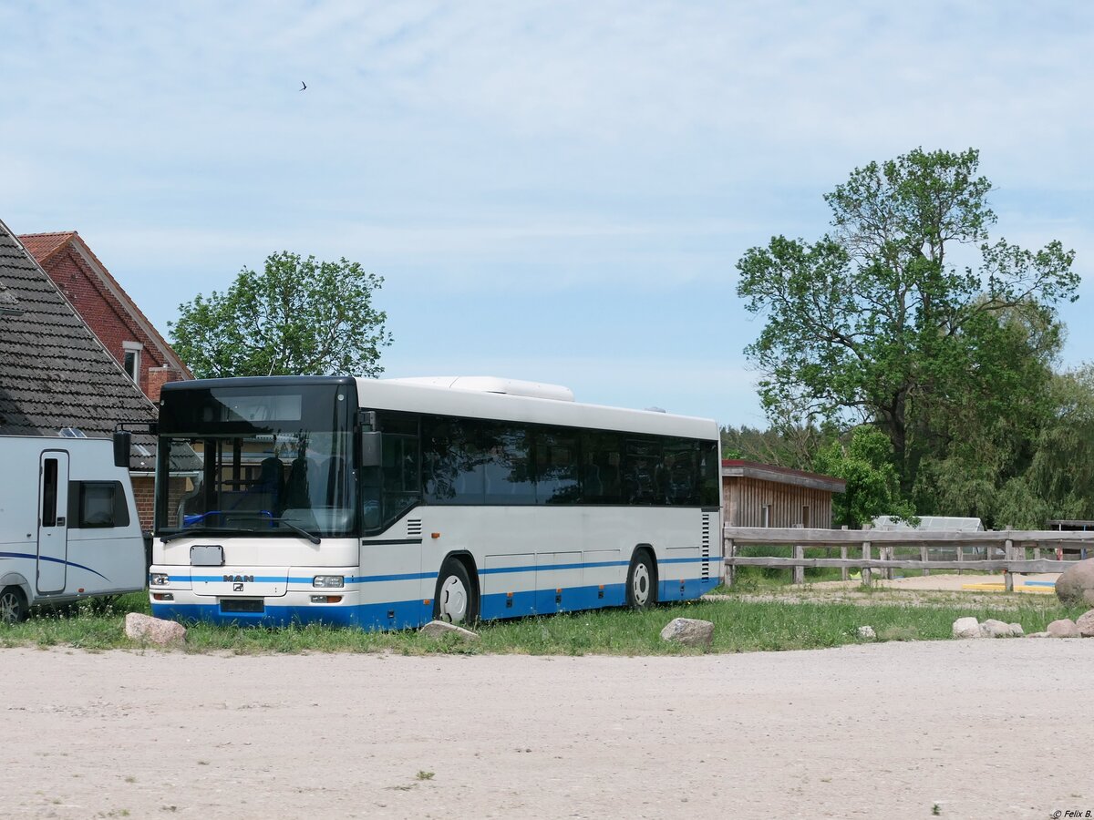 MAN S� 283 ex MVVG in Sandhagen.