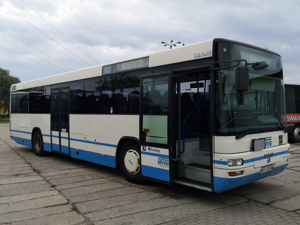 MAN SÜ 283 der MVVG in Neubrandenburg. 