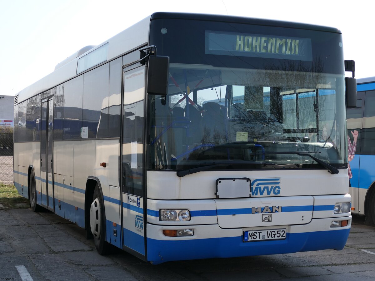 MAN SÜ 283 der MVVG in Neubrandenburg.