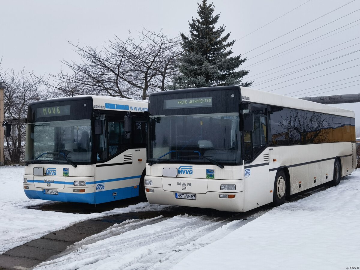 MAN SÜ 283 der MVVG in Neubrandenburg.