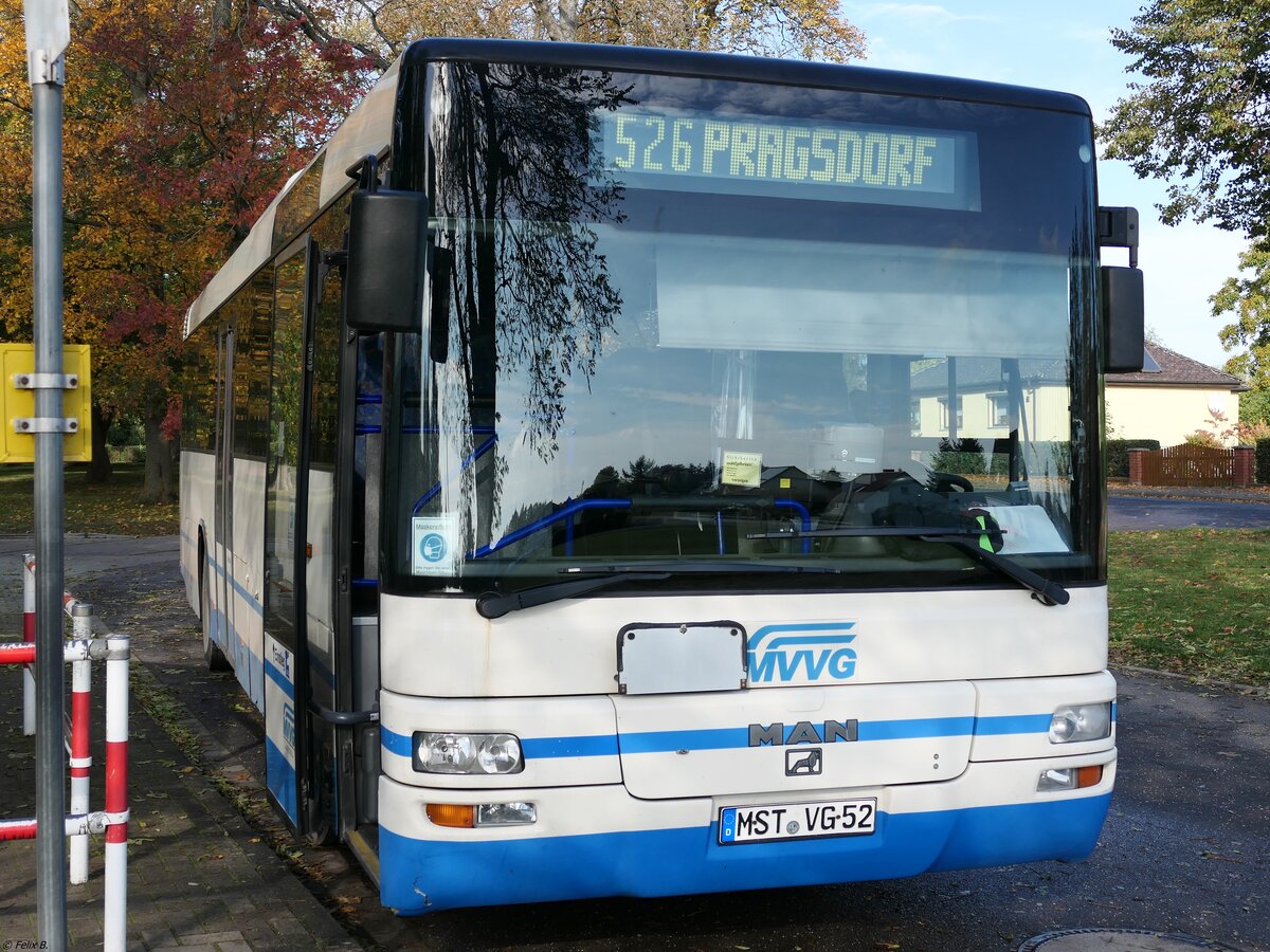 MAN SÜ 283 der MVVG in Neverin.