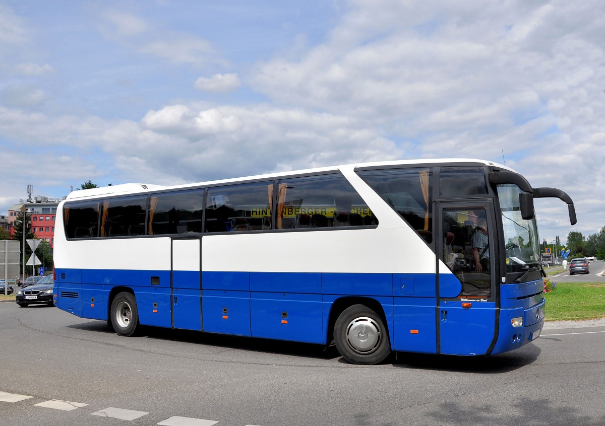 Mercedes Benz Tourismo aus Nieder�sterreich am 21.6.2014 in Krems.