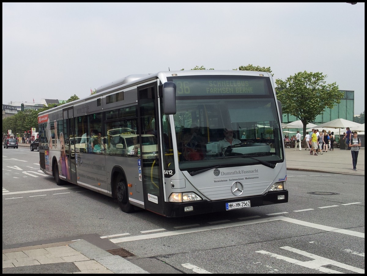 Mercedes Citaro I der Hamburger Hochbahn AG in Hamburg.