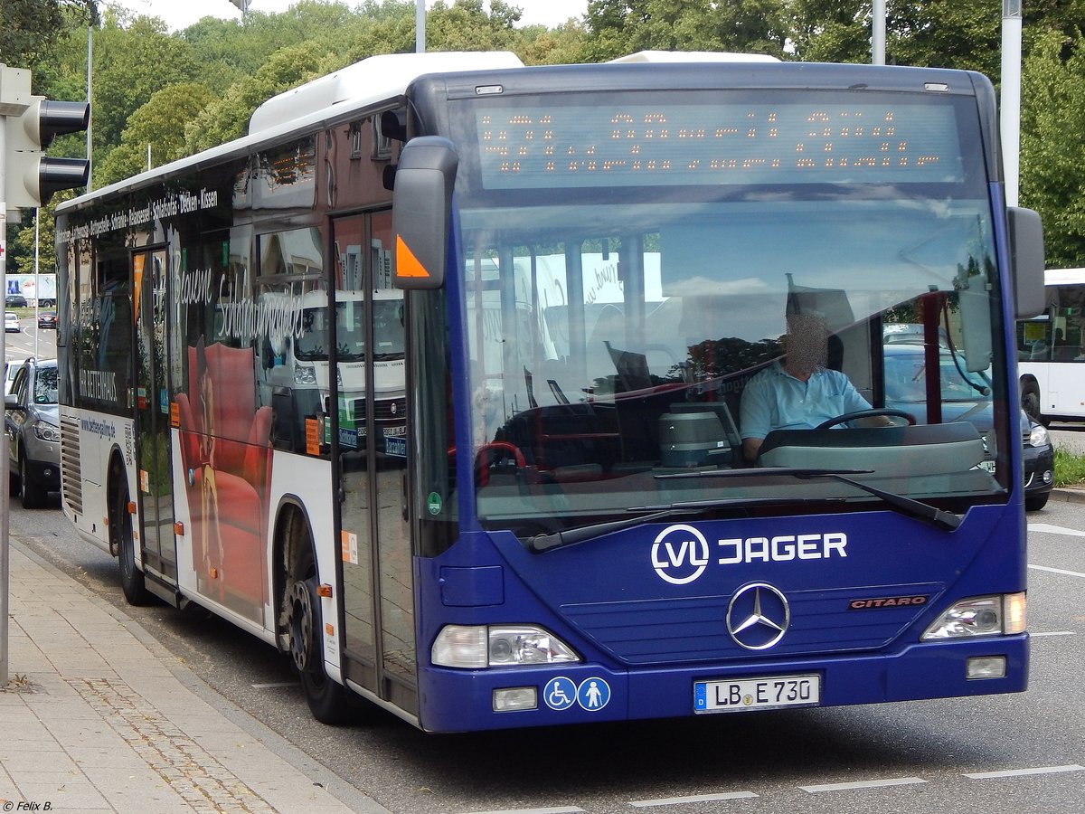 Mercedes Citaro I von LVL J�ger in Ludwigsburg.