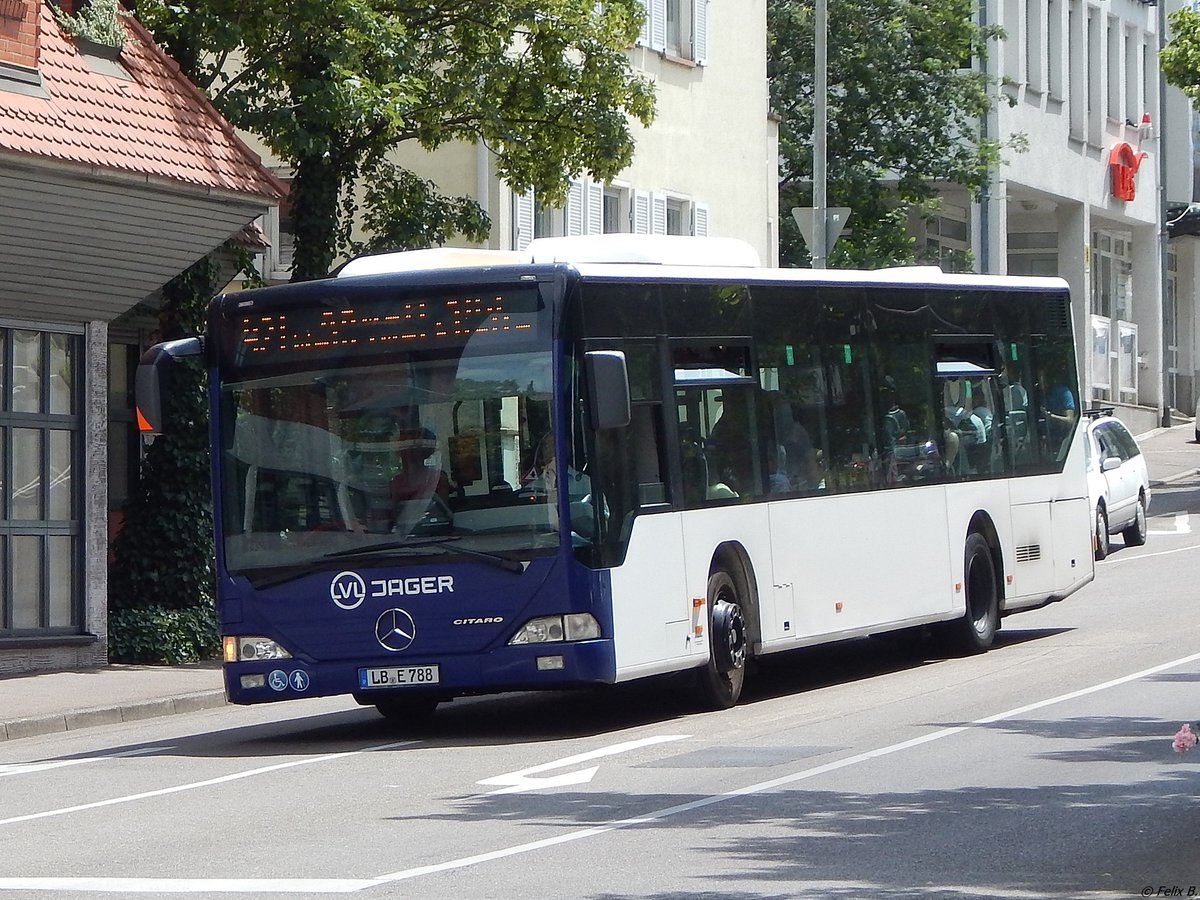 Mercedes Citaro I von LVL J�ger in Ludwigsburg.