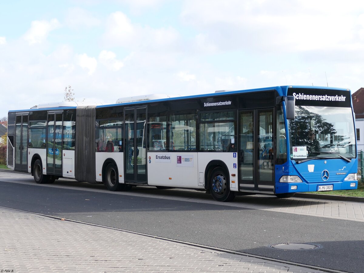Mercedes Citaro I von Miabus aus Deutschland (exex Pinneberger Verkehrsgesellschaft, ex VHH PI-VG 650) in Sassnitz.