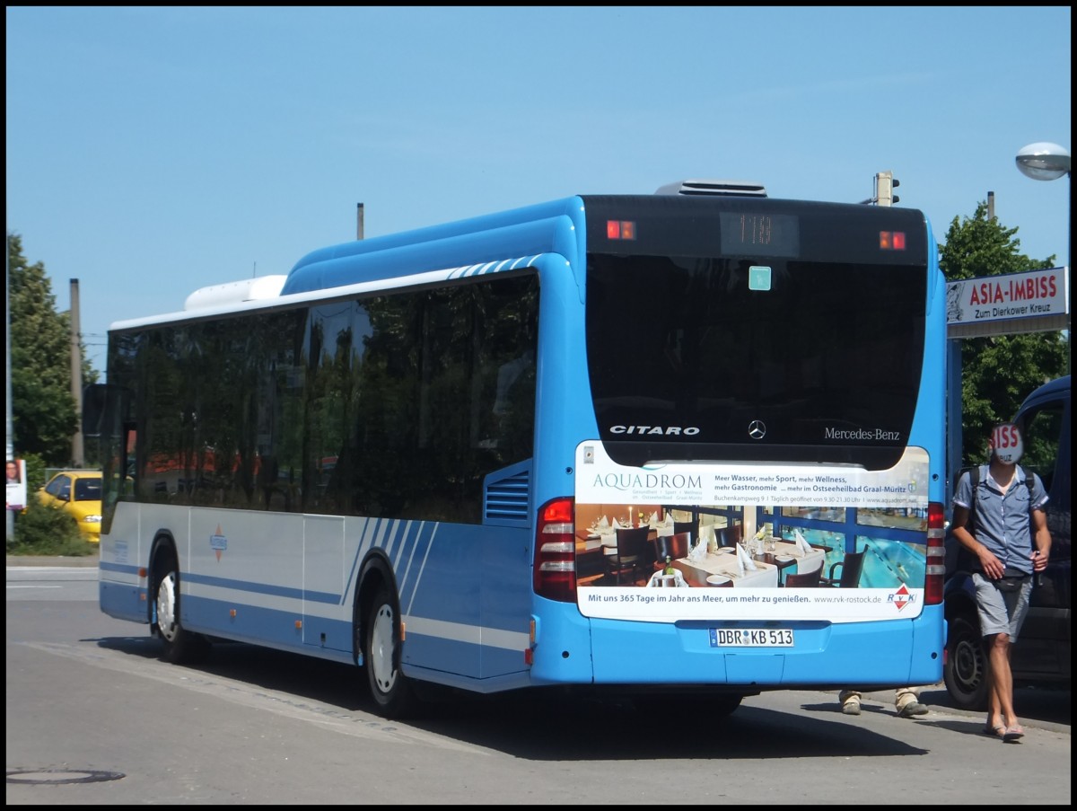 Mercedes Citaro II der K�stenbus GmbH in Rostock.