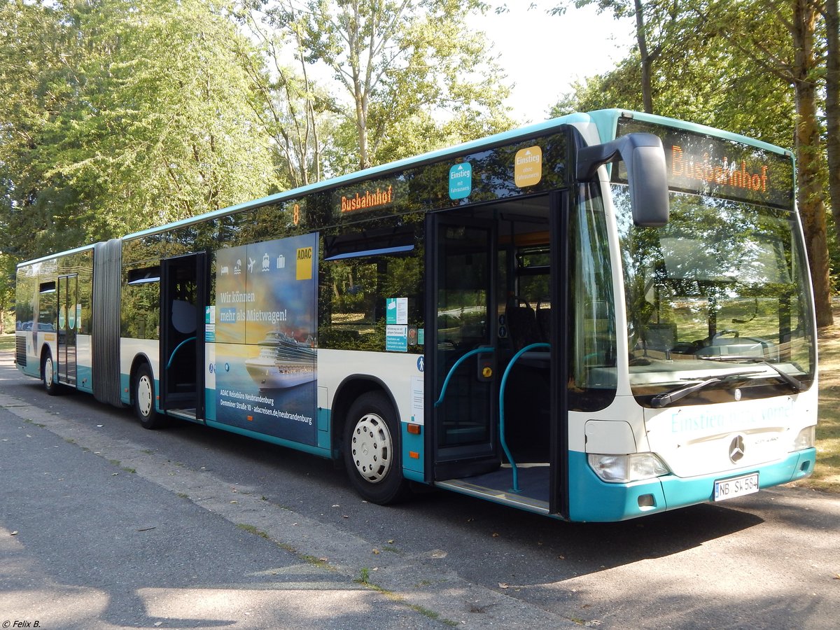 Mercedes Citaro II der Neubrandenburger Verkehrsbetriebe in Neubrandenburg. 
