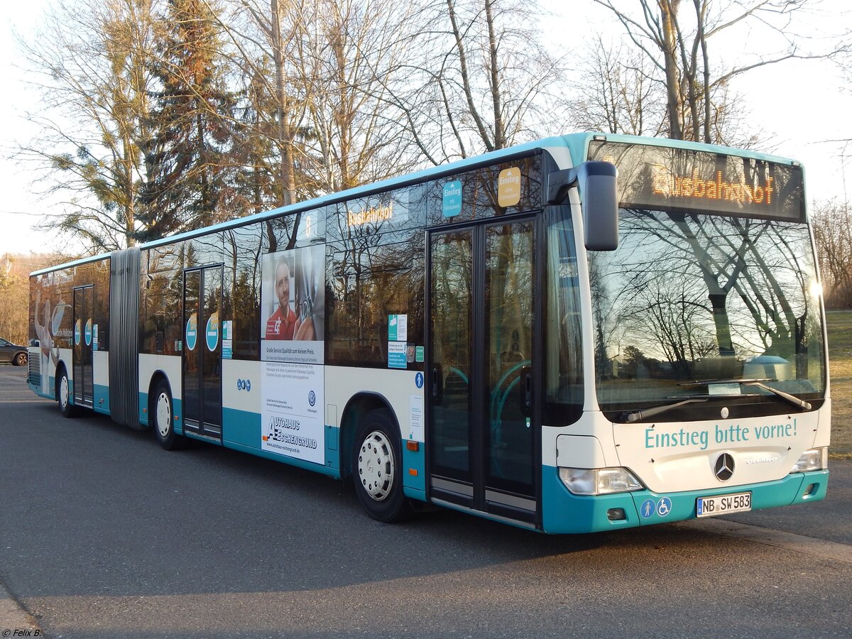 Mercedes Citaro II der Neubrandenburger Verkehrsbetriebe in Neubrandenburg.