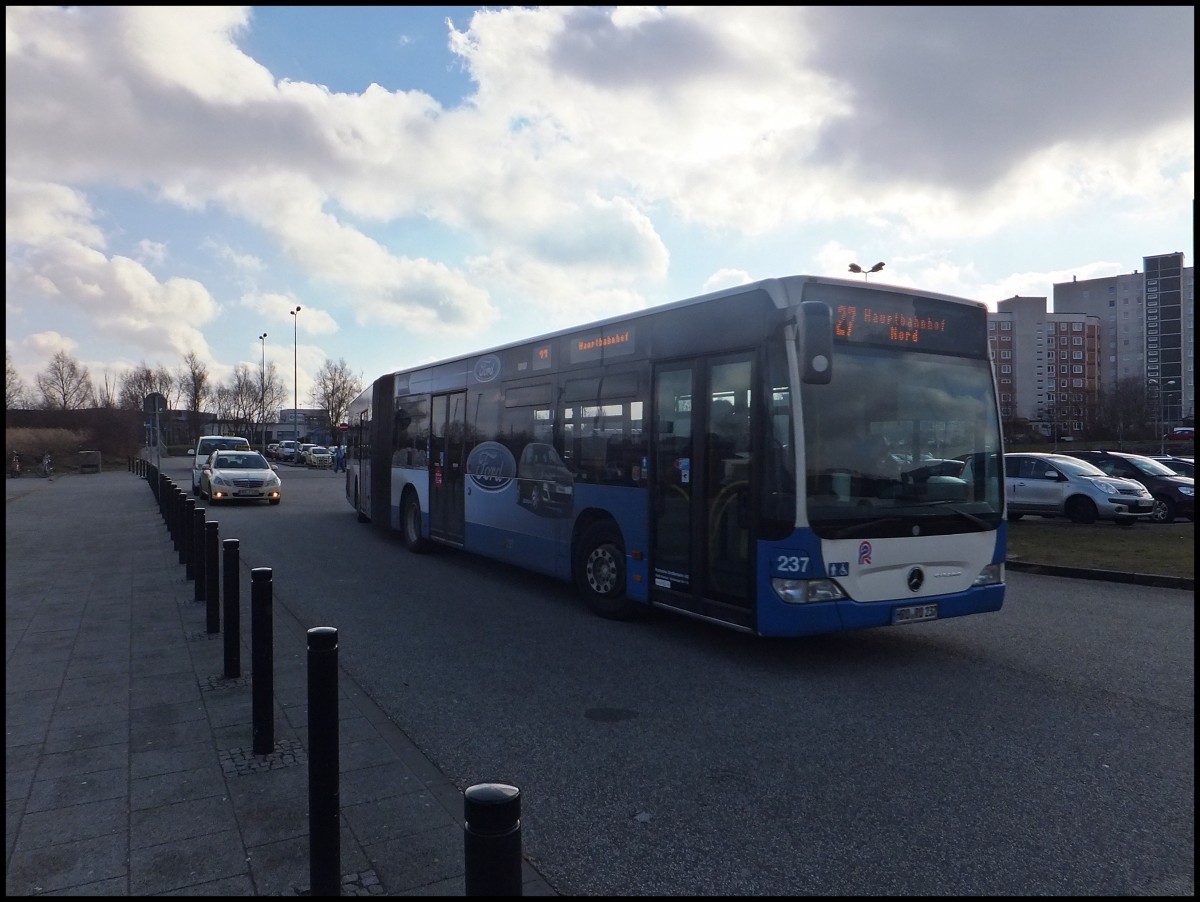 Mercedes Citaro II der Rostocker Stra�enbahn AG in Rostock.