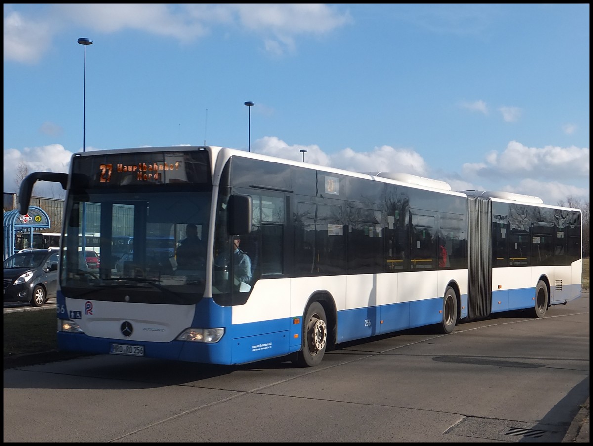 Mercedes Citaro II der Rostocker Stra�enbahn AG in Rostock.