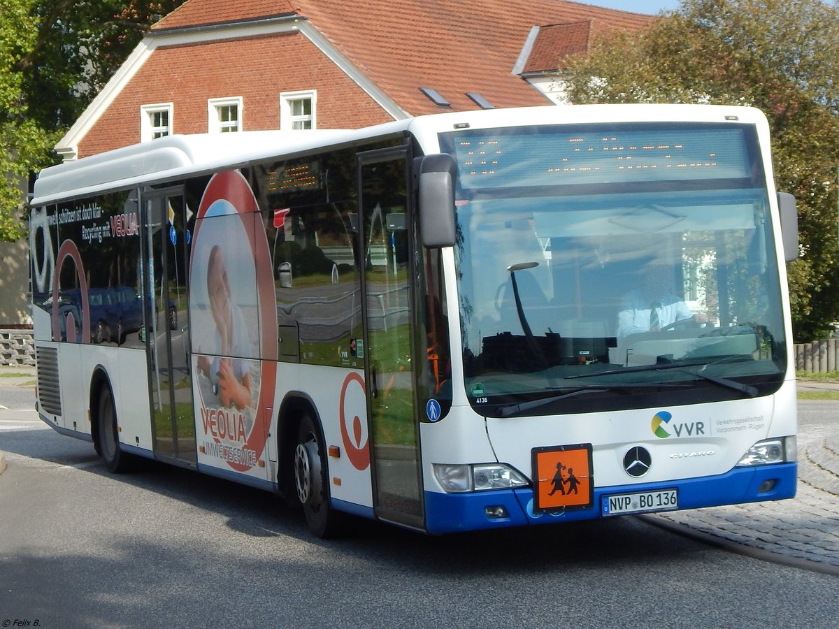 Mercedes Citaro II der VVR  (ex Wolters) in Grimmen.