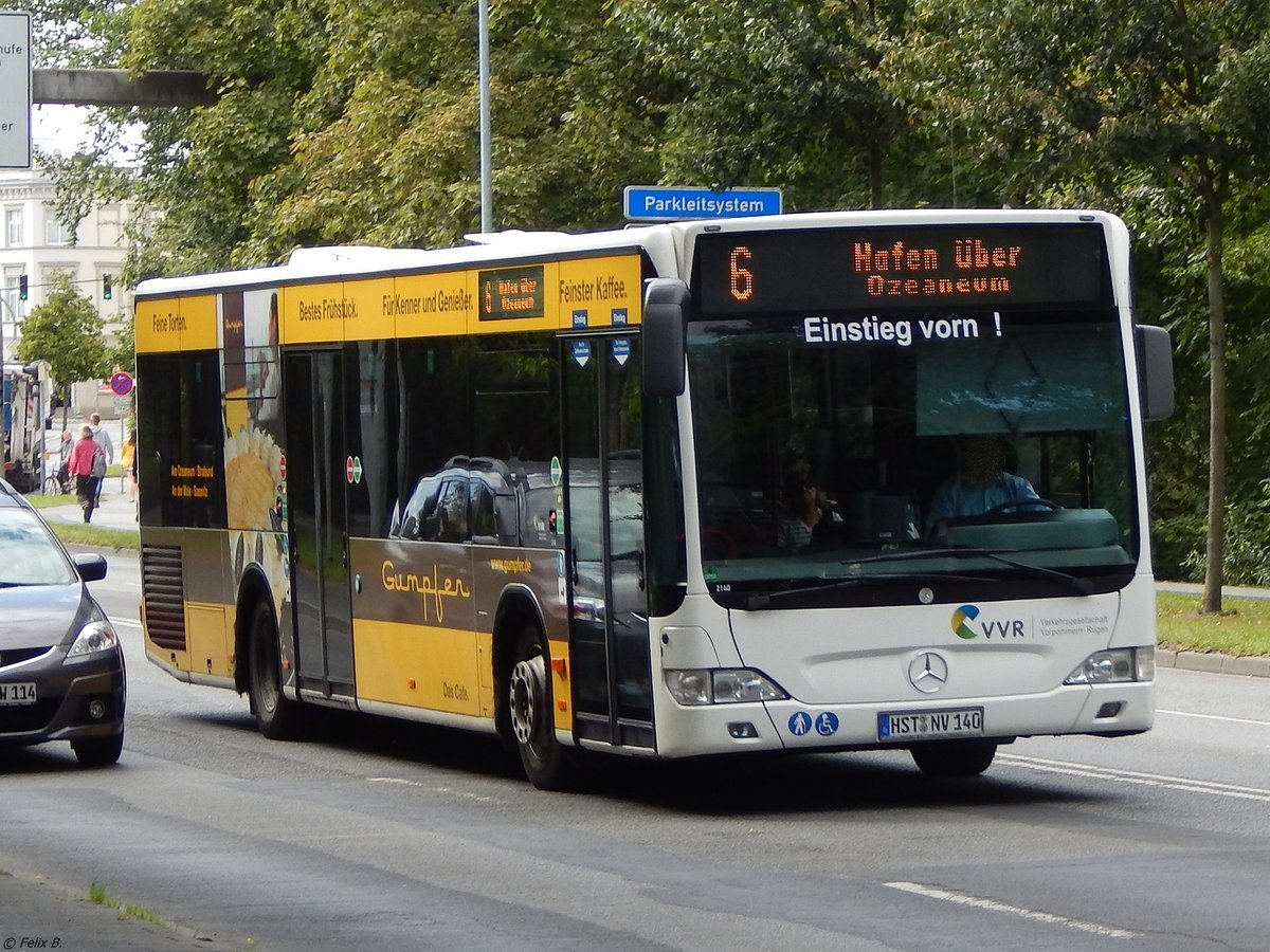 Mercedes Citaro II der VVR in Stralsund.