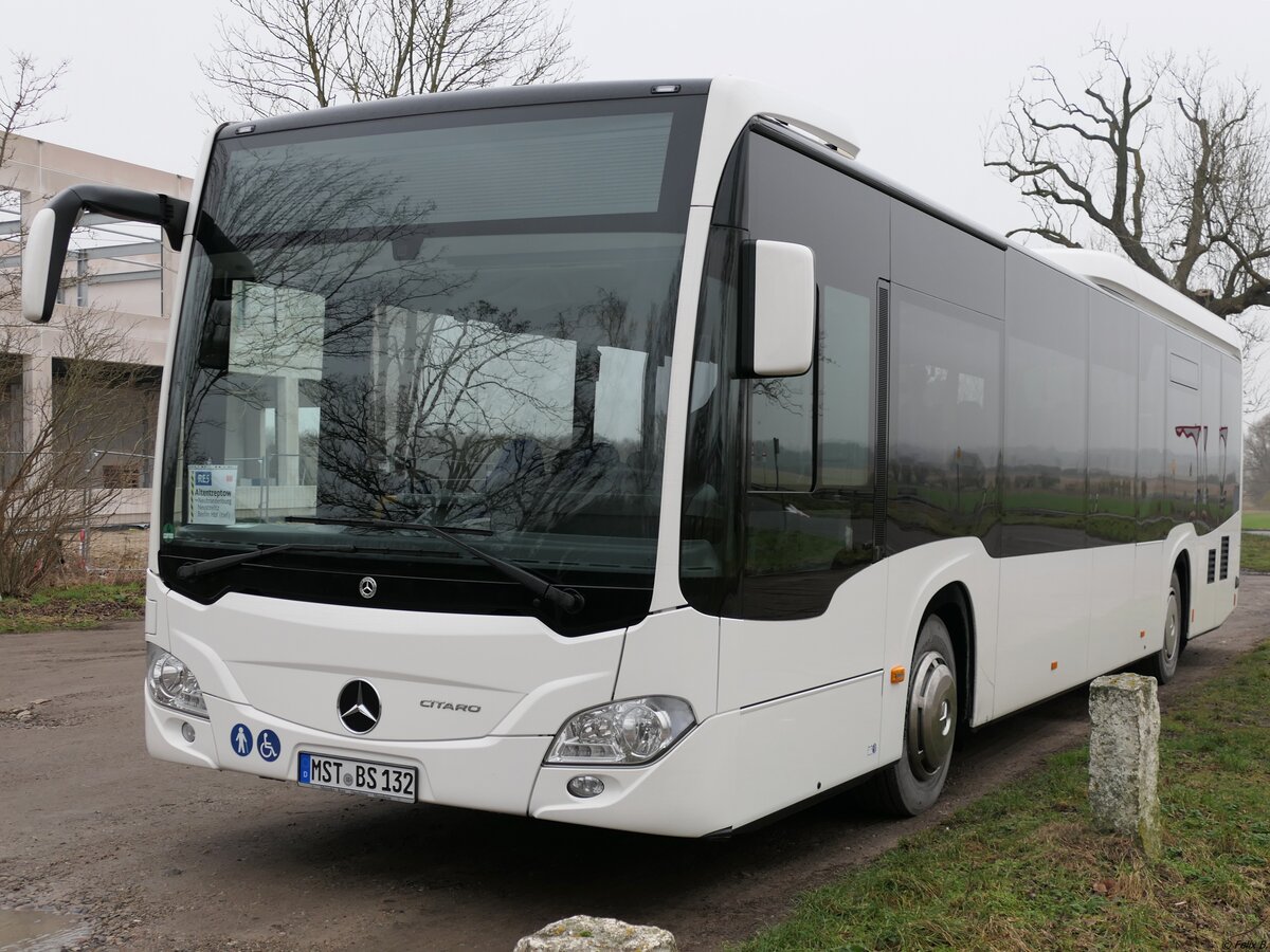 Mercedes Citaro III von Becker-Strelitz Reisen aus Deutschland in Neubrandenburg.