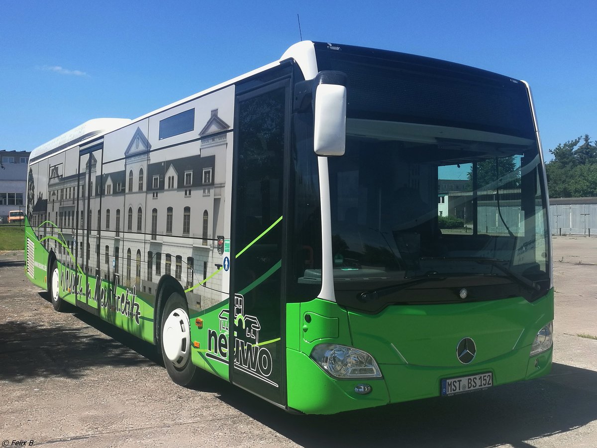 Mercedes Citaro III LE � von Becker-Strelitz-Reisen aus Deutschland in Neubrandenburg.
