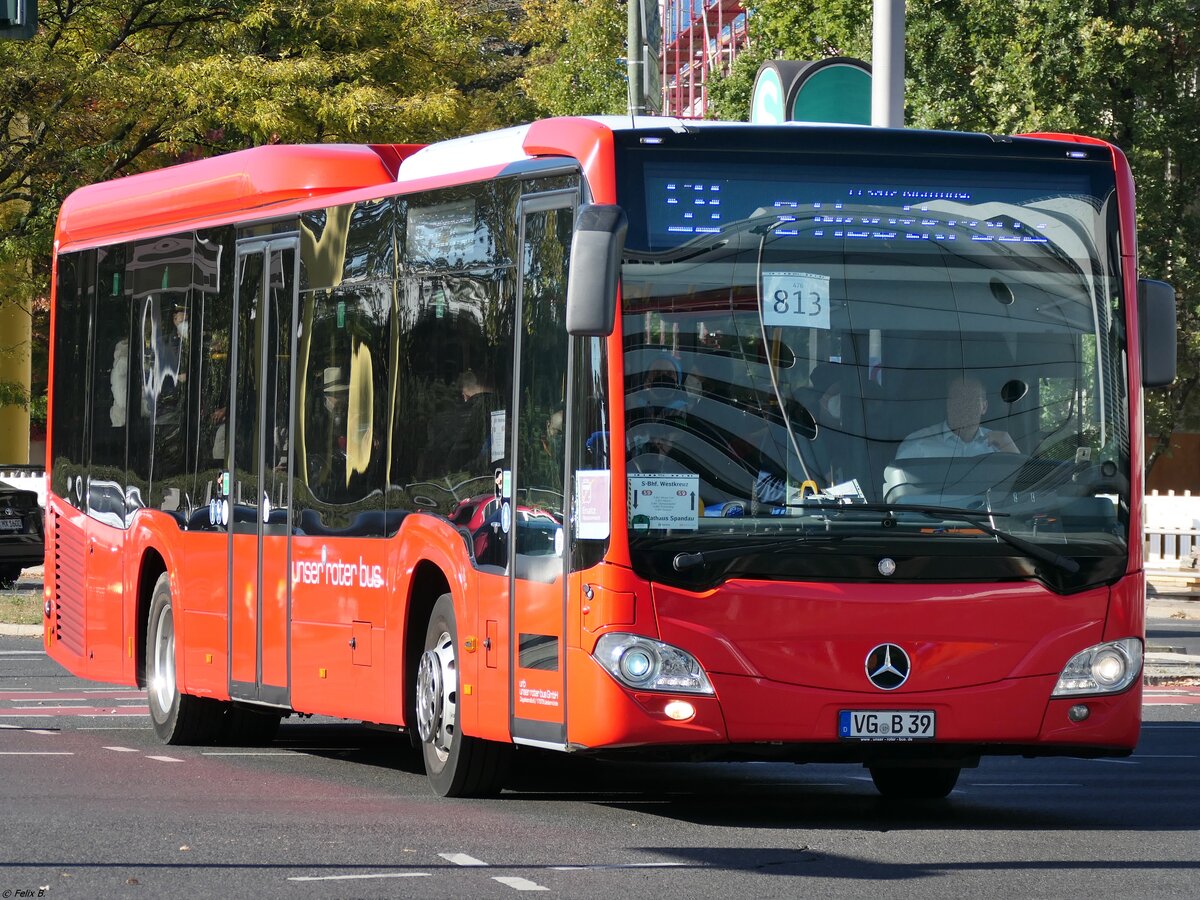 Mercedes Citaro III LE Ü von URB aus Deutschland in Berlin.