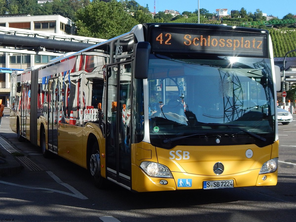 Mercedes Citaro III der SSB in Stuttgart. 